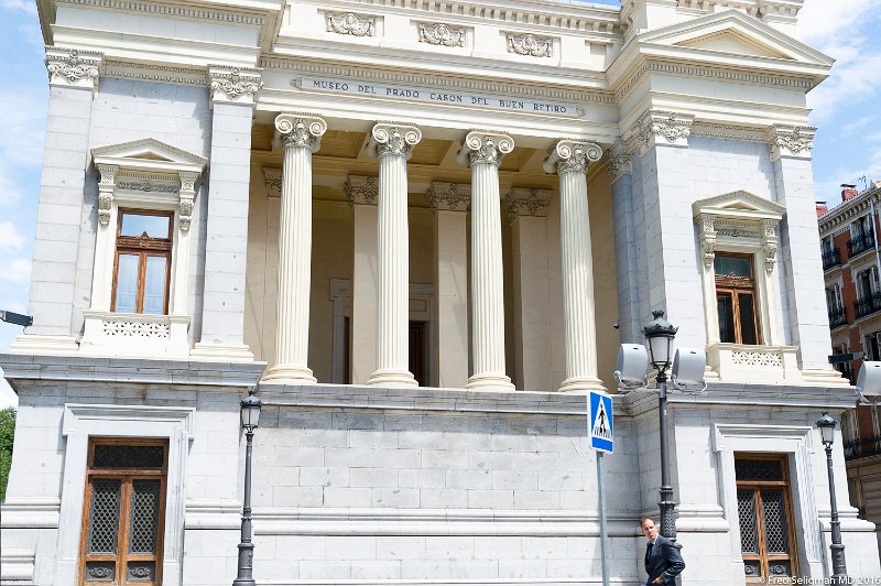 20160606_161105 D4Sedit650.jpg - The Casón del Buen Retiro is an annex of the Museo del Prado complex in Madrid. Former 17th-century palace ballroom housing a masterpiece ceiling painting by Luca Giordano